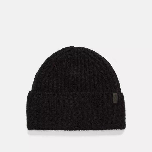 NWT - Vince Cashmere Hat - Black